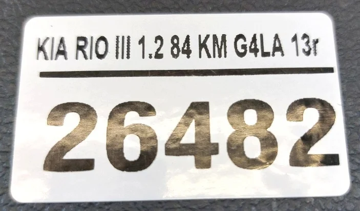 Seitenverkleidung Kofferraum Kia Rio III 5D image 7