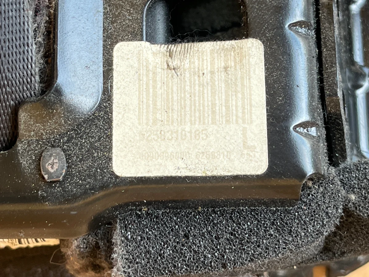 Ceinture de sécurité gauche Volvo S40 V50 image 4