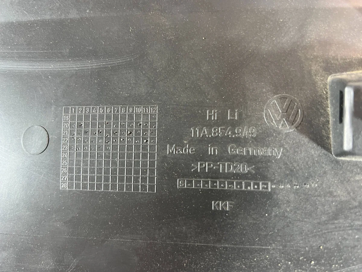 VW ID.4 Türleiste links hinten OE 11A854949 image 6