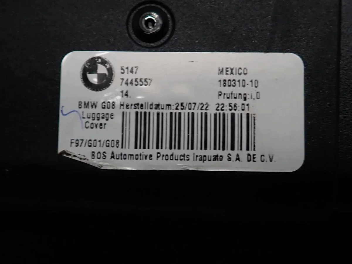 Tapparella Baule BMW X3 G01 7445557 image 7