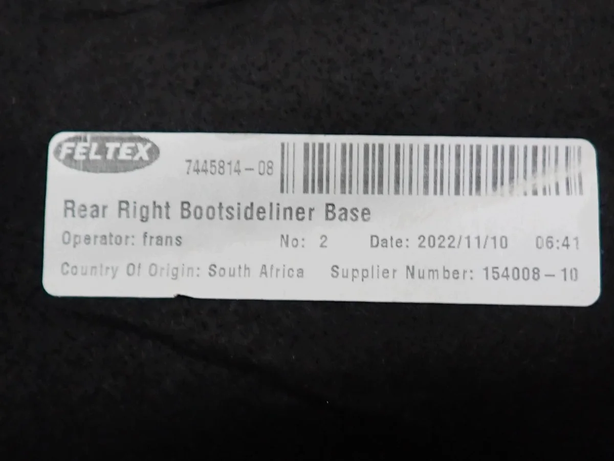 Panel Maletero BMW X3 G01 7445814 EEW image 3