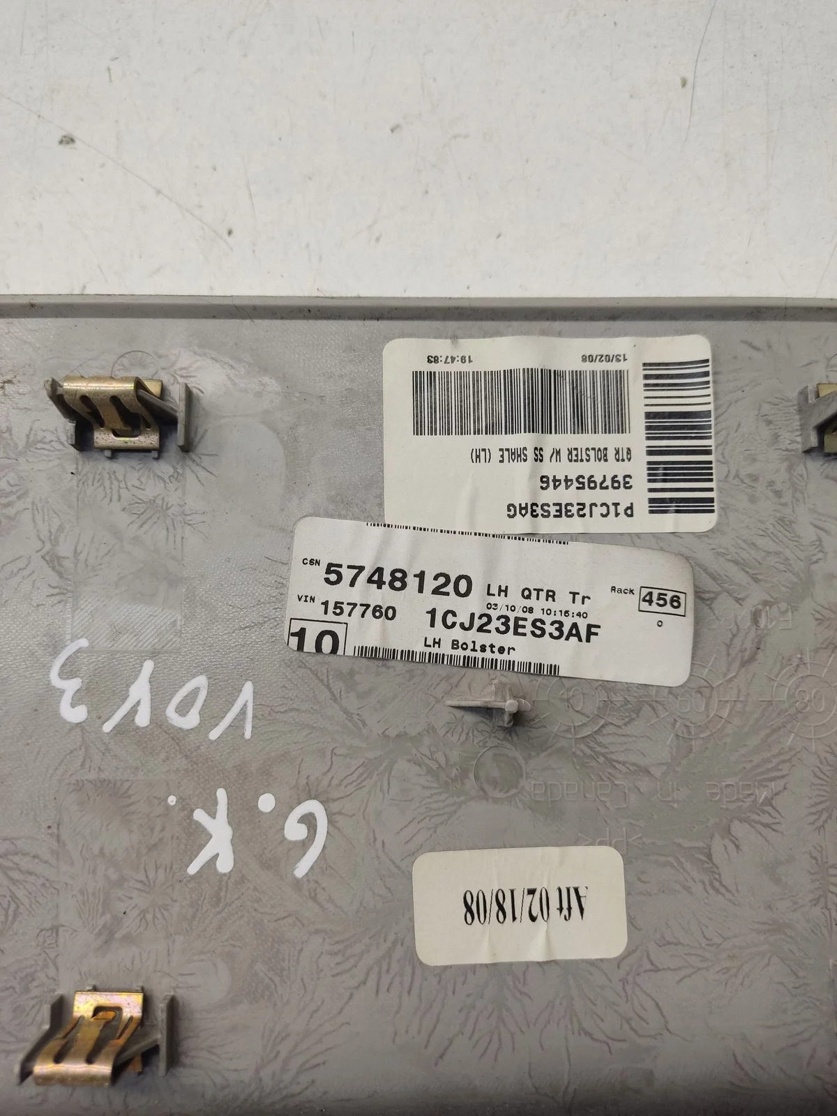 Chrysler Grand Voyager V 2008 - Cache porte image 6