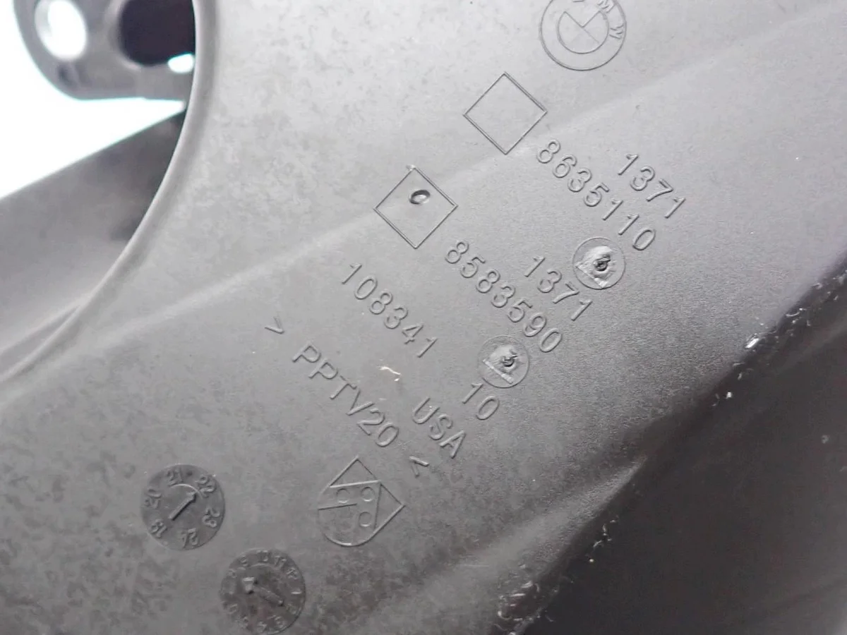 Resonator Luftrohr BMW X3 G01 8635110 image 3