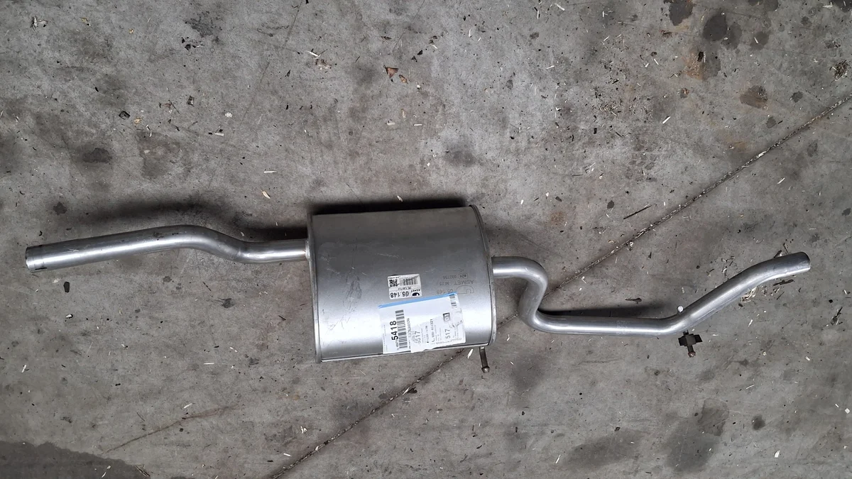 Opel Agila A 1.0 Silenziatore Centrale Posteriore Usato