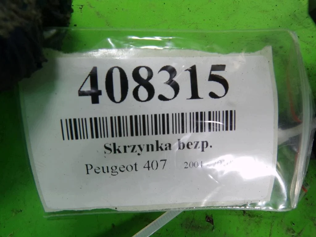Sicherungskasten Peugeot 407 1.6 HDI 9HZ image 6