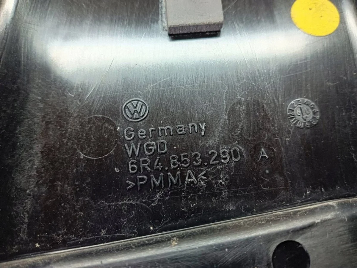 Zierleiste Säule Rechts VW Polo 5 6R4853290A image 6