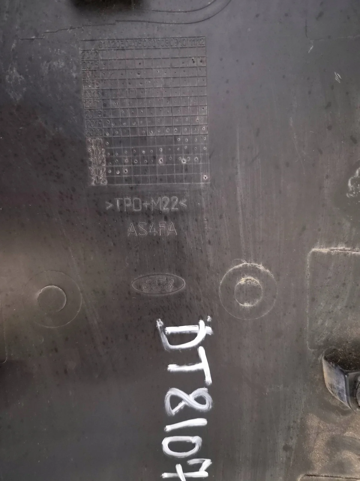 Ford Transit Mk8 Kotflügelverbreiterung hinten gebraucht image 6