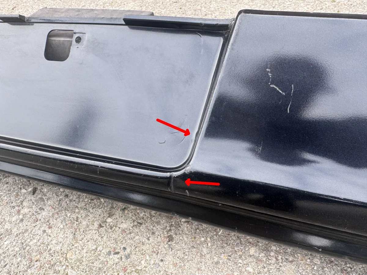 Toyota Auris II Spoiler Para-choques Traseiro Usado image 4