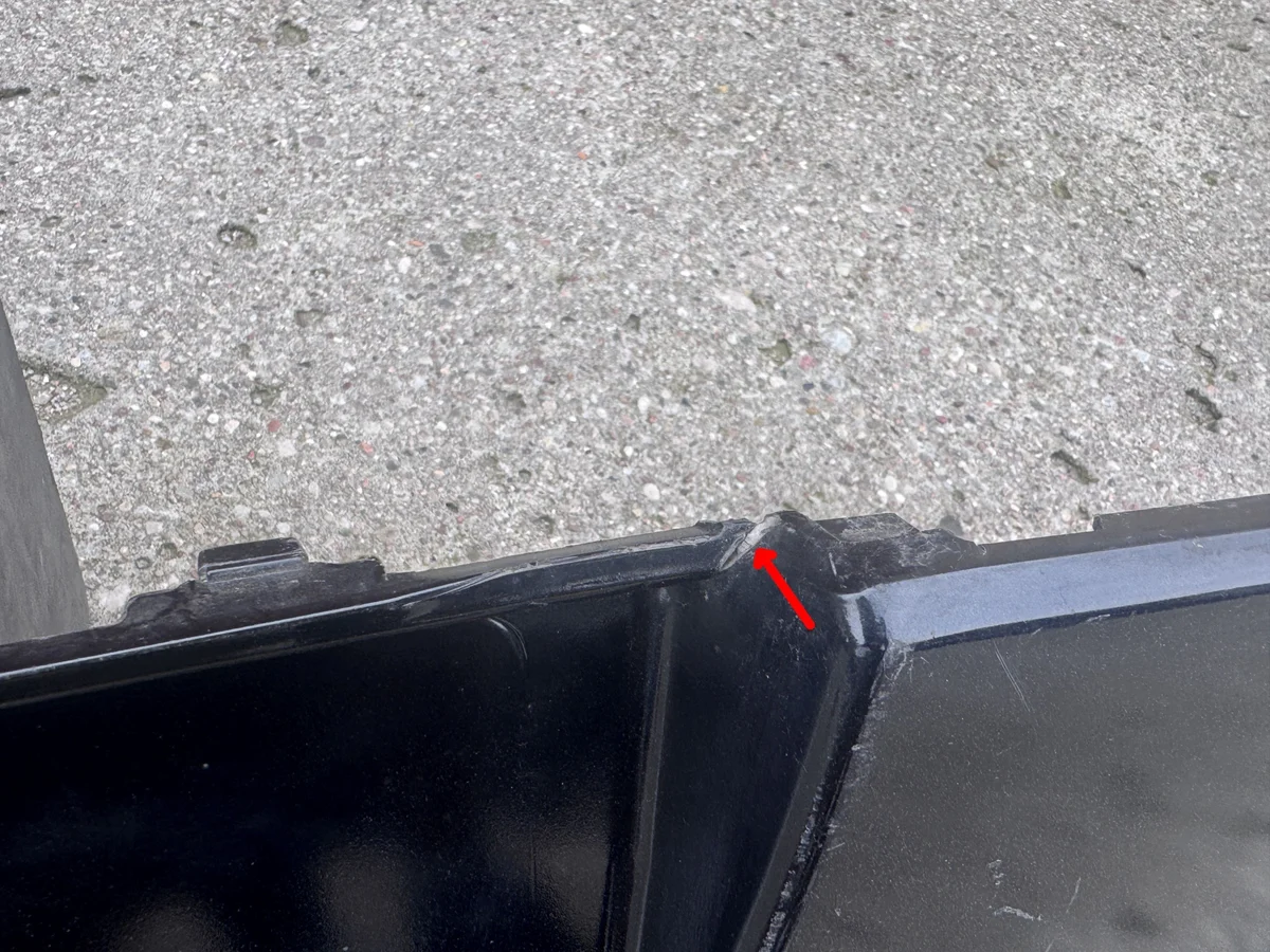 Toyota Auris II Spoiler Para-choques Traseiro Usado image 6