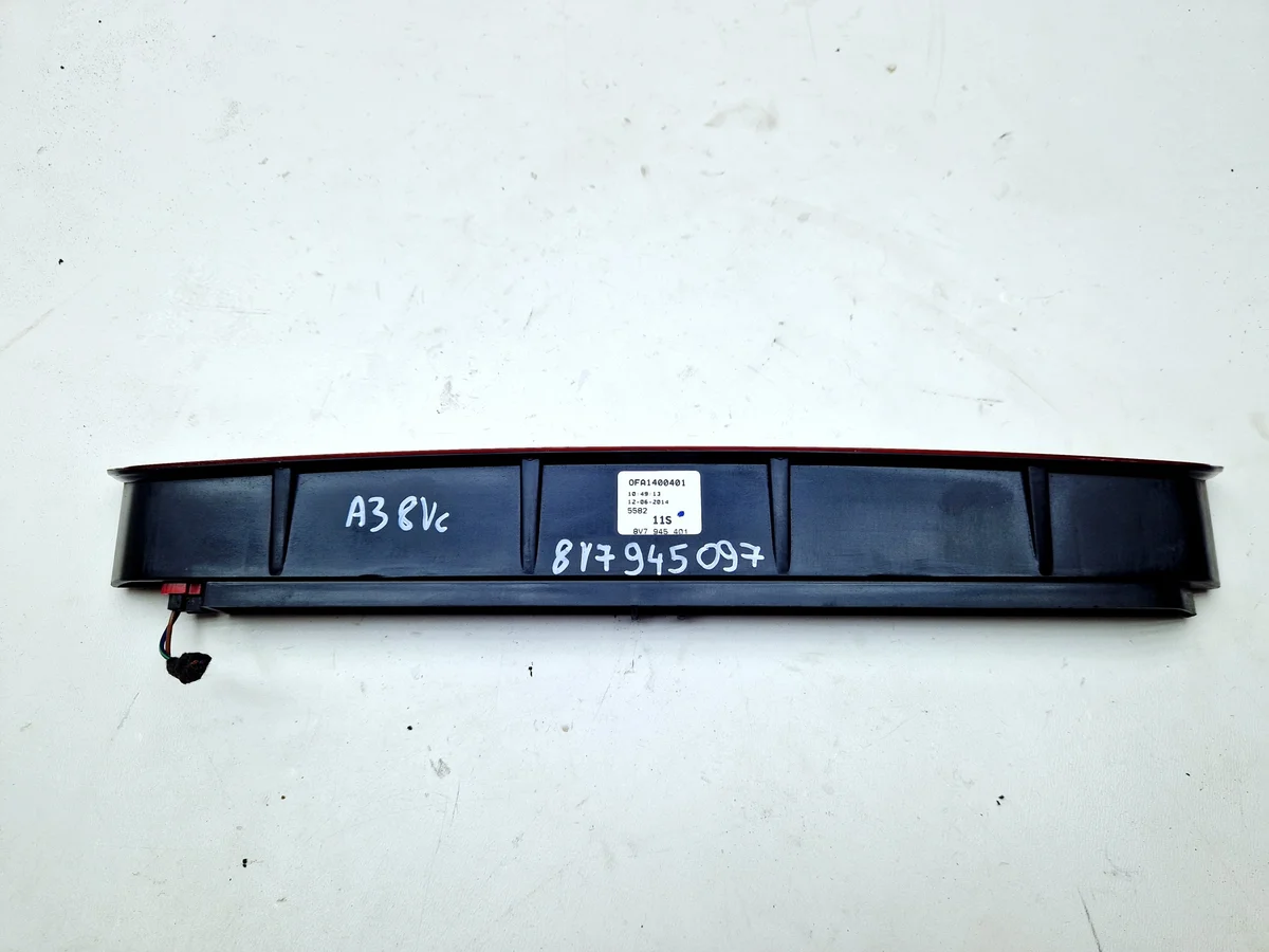 3ème feu stop LED Audi A3 S3 8V Cabrio image 5