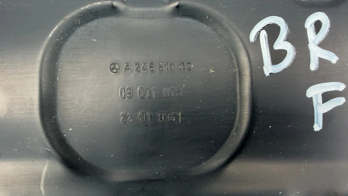 Mercedes B-klasse W246 bumper reinforcement image 3
