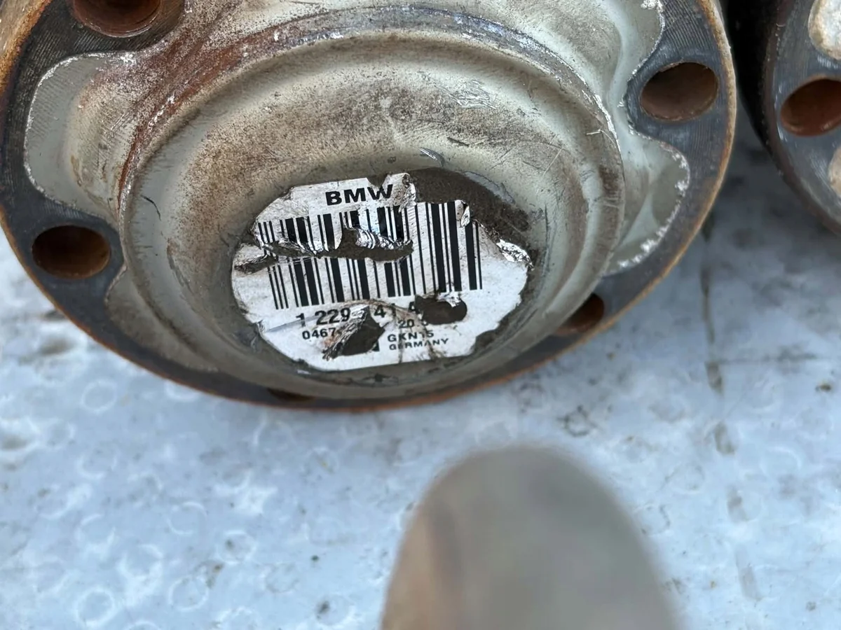 Rear Axle Shaft BMW 5 E39 ABW13442 image 3