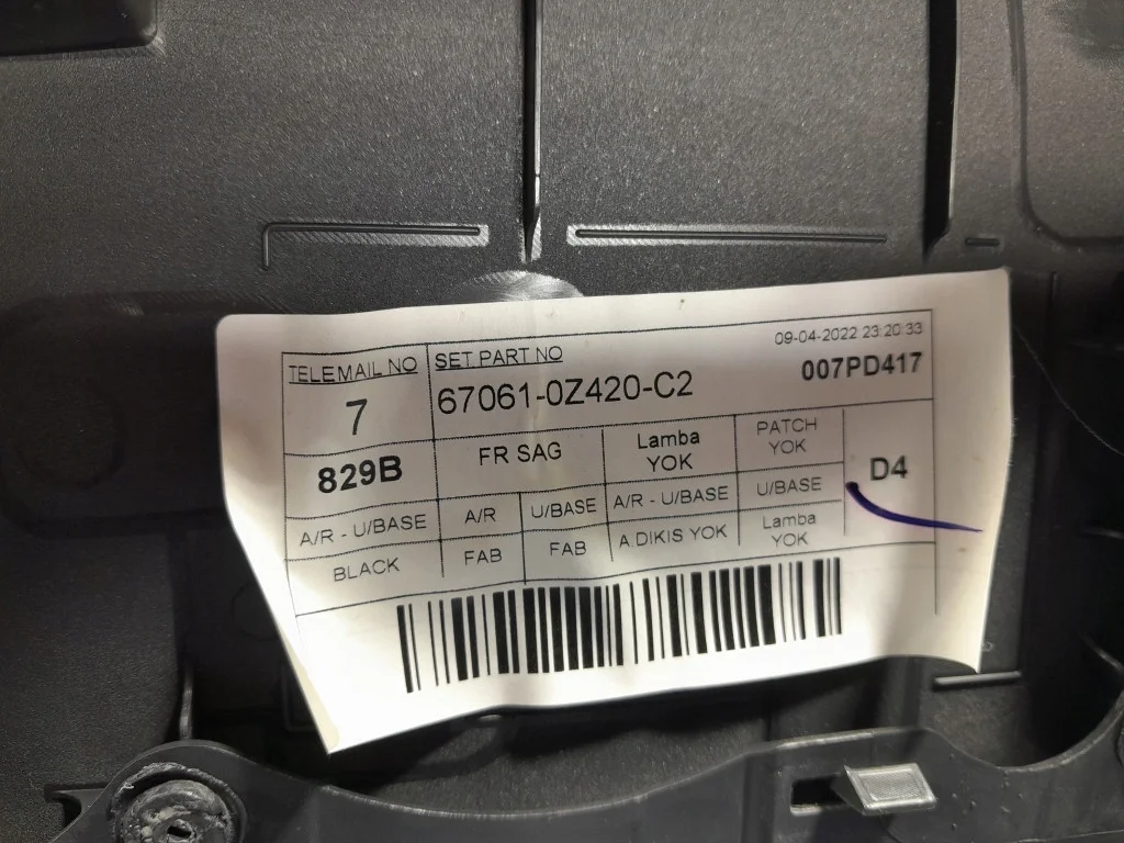 Dörrpanel Höger Fram Toyota Corolla XII E21 image 6