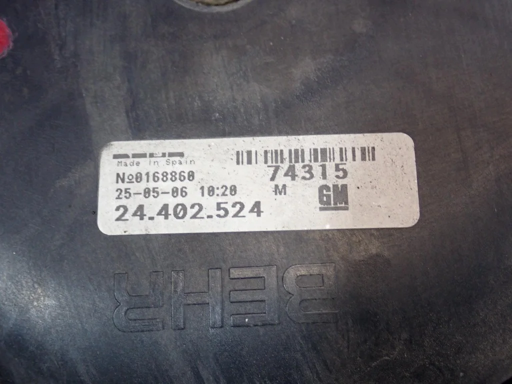 Ventilateur Opel Corsa C 1.3 CDTI 70KM image 10