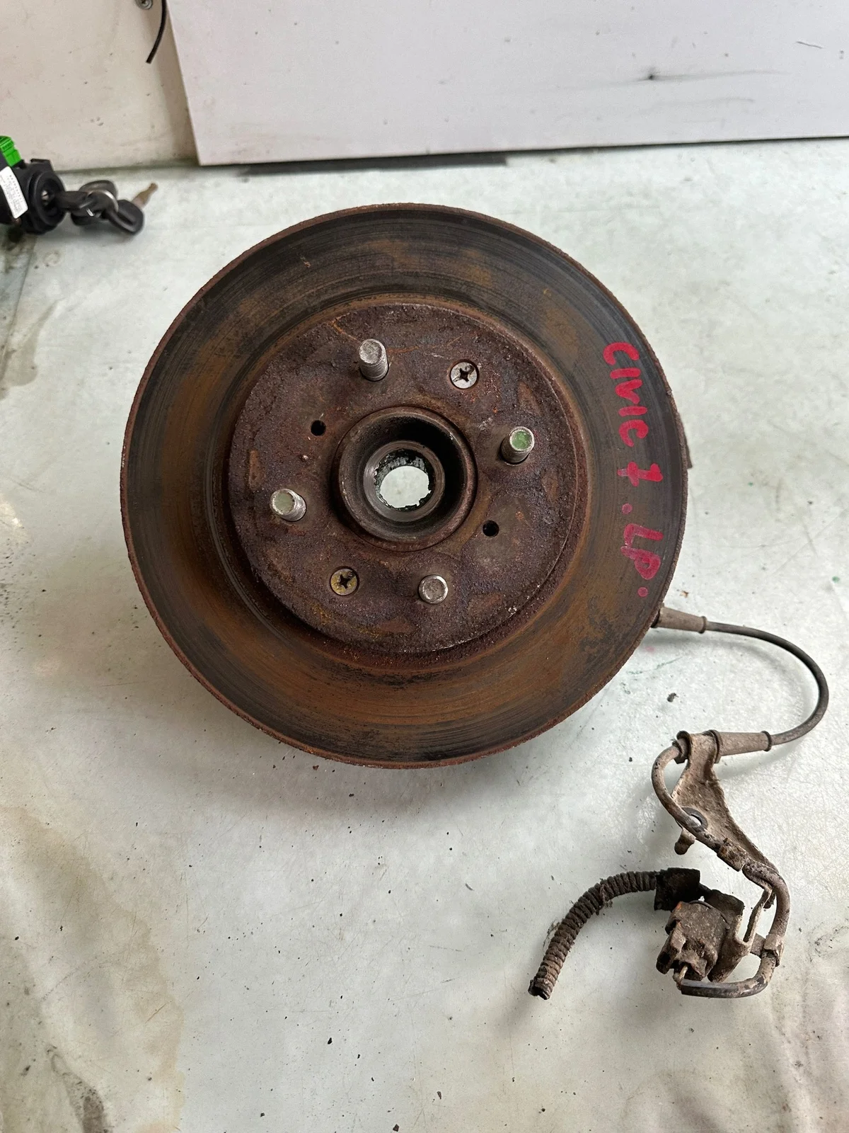 Honda Civic 7 Montante Anteriore Sinistro 82182