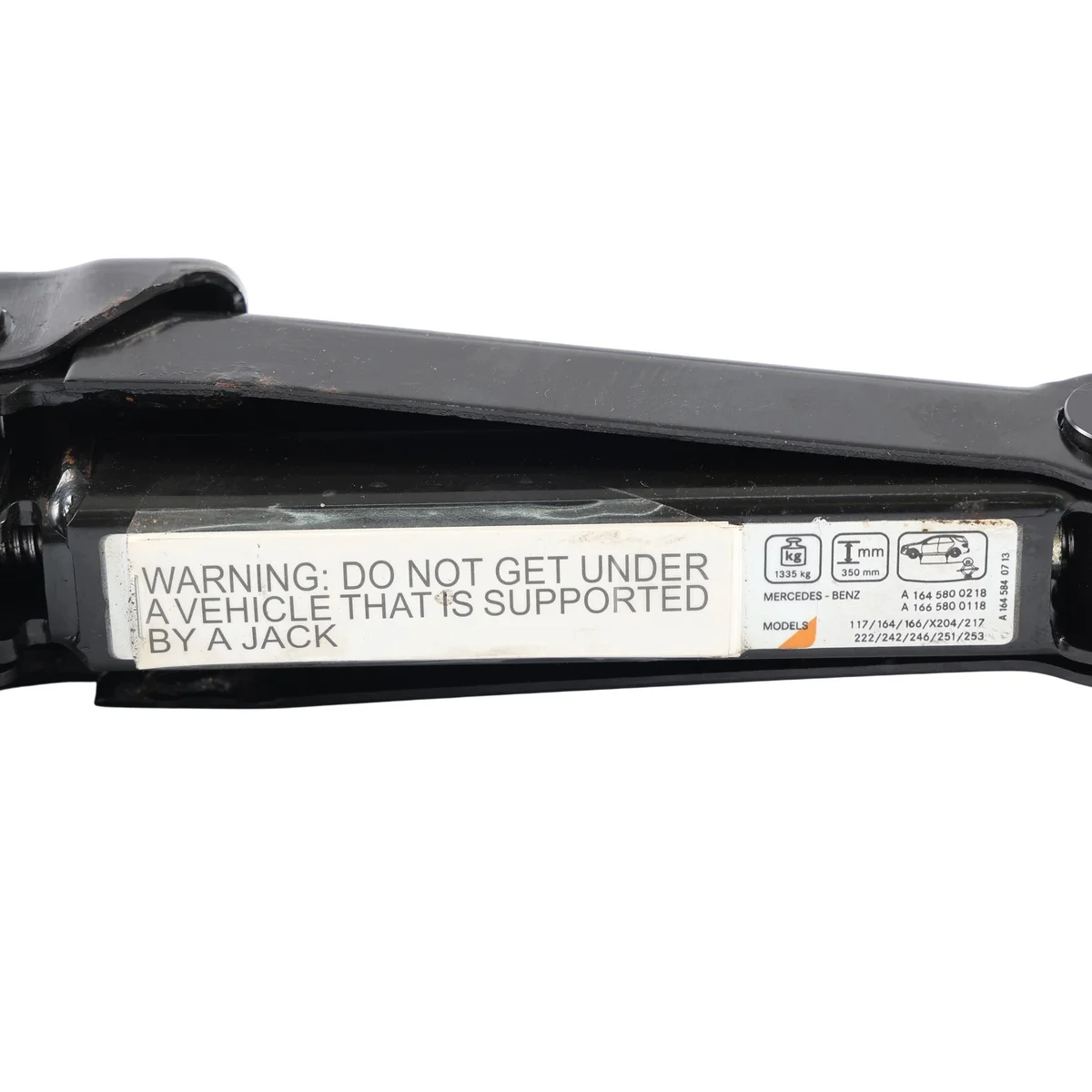 Mercedes W166 Cric Scissor A1645840713 image 9