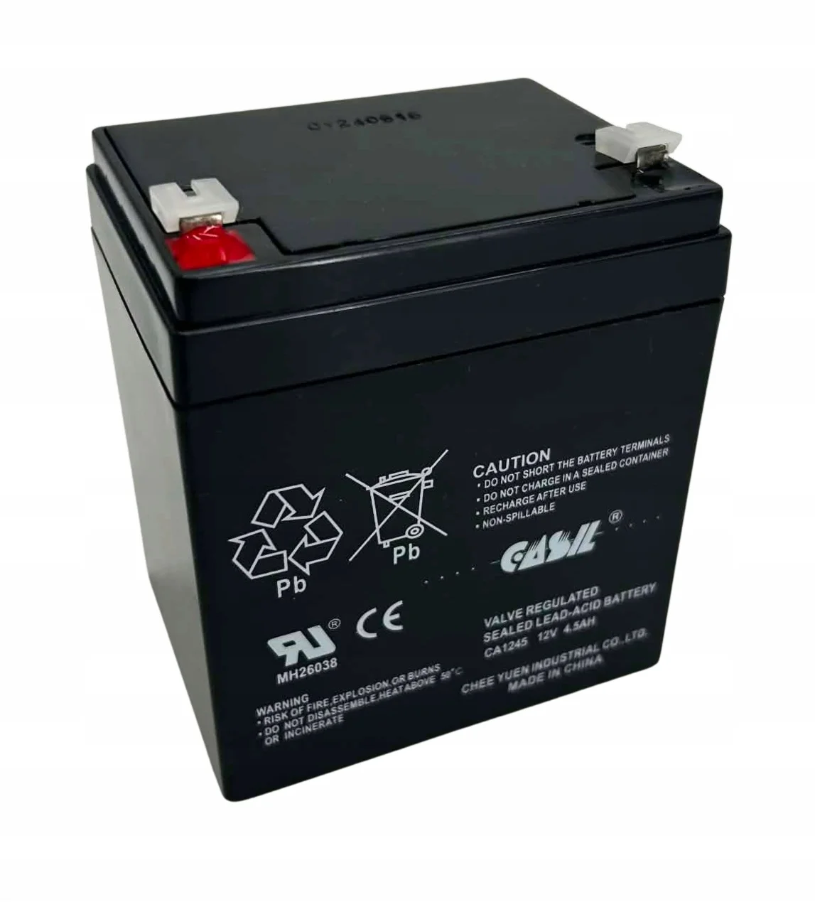 Batería Verkada ACC-BAT-4AH 12V 4,5Ah Usada