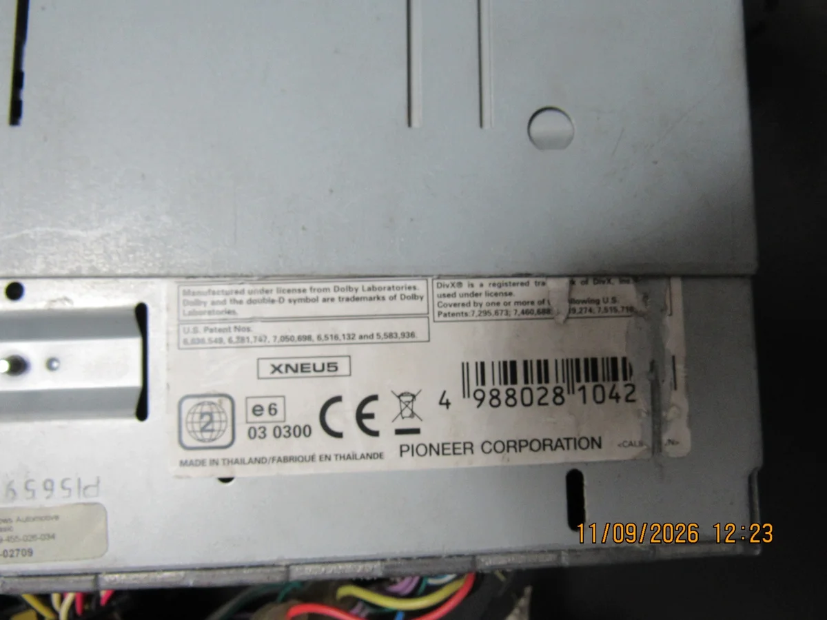 Moldura Rádio 2 Din Auris I Pioneer image 7
