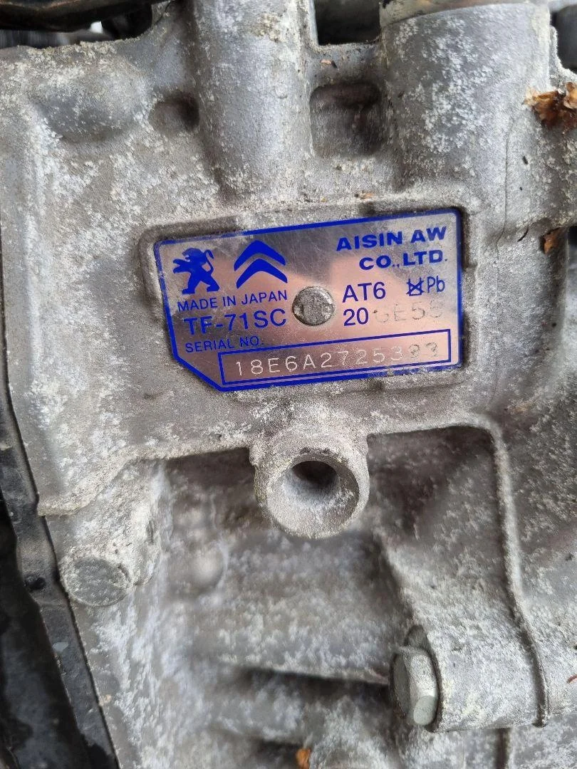 Boîte de vitesses Citroën C3 Aircross TF-71SC