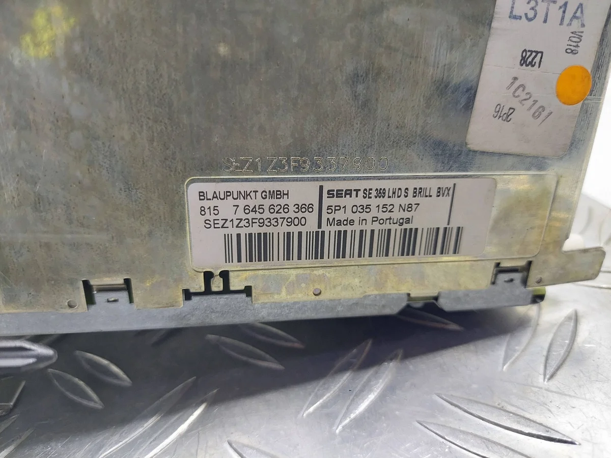 Radio CD SEAT ALTEA 5P1035152 image 6