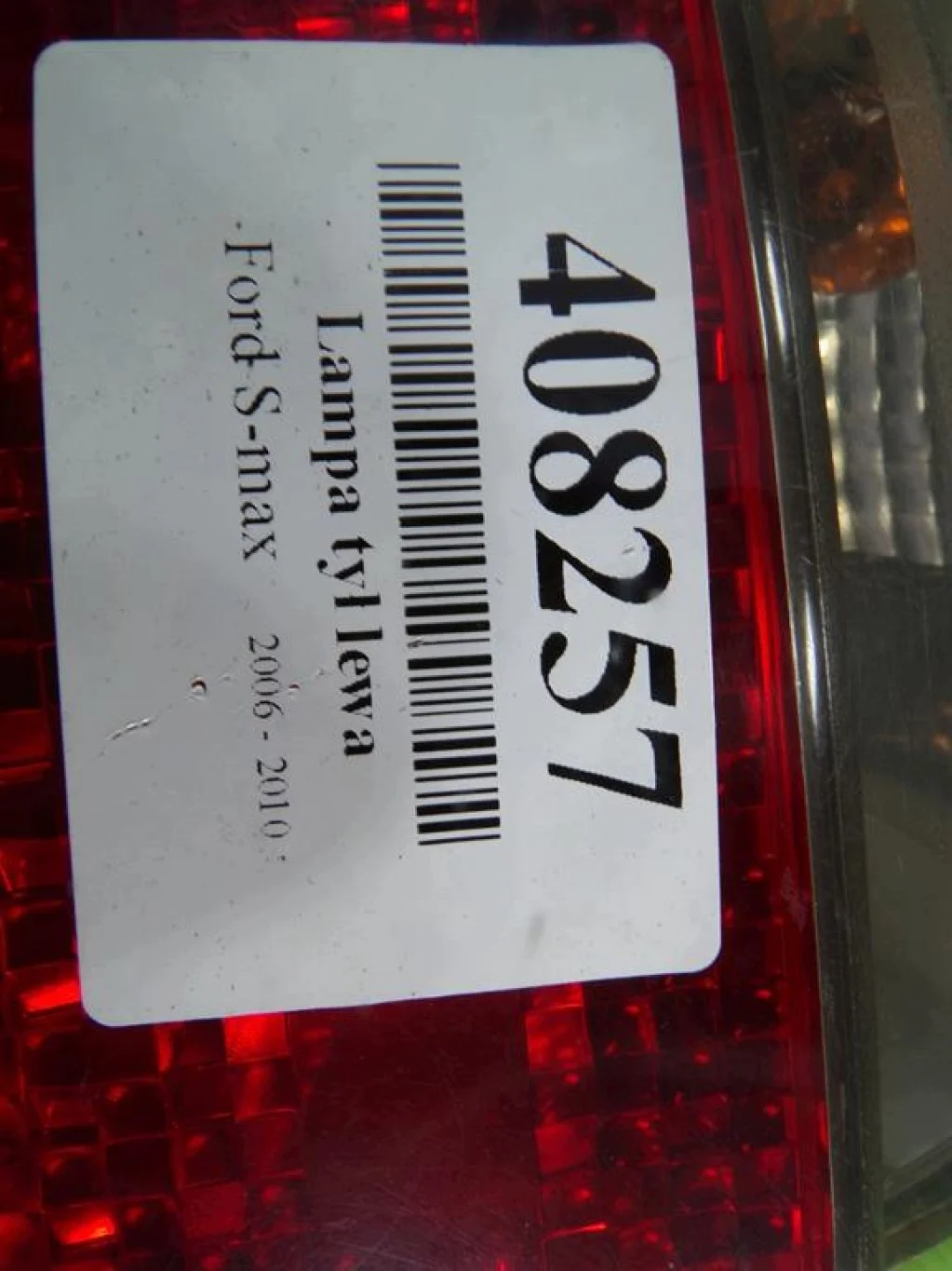 Ford S-MAX takavalo vasen F-408257- image 6