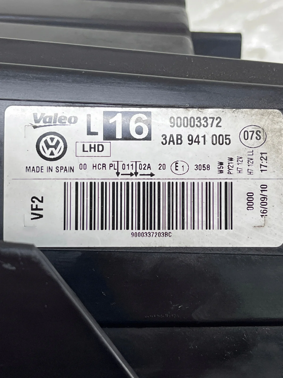 Faro Sinistro VW Passat B7 2010 OEM 3AB941005 image 8