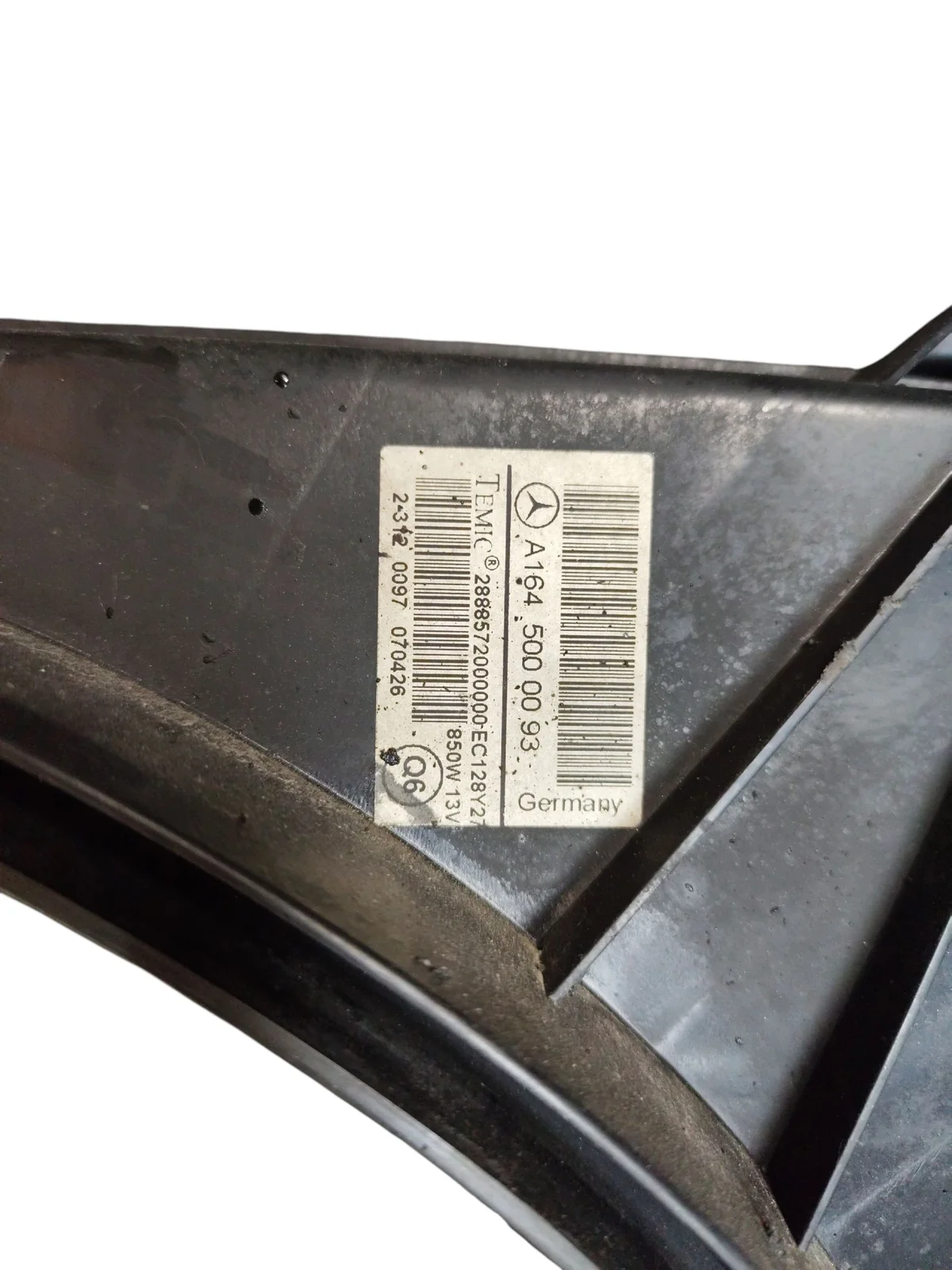 Ventilator Koeler Mercedes ML W164 3.0 CDI image 4