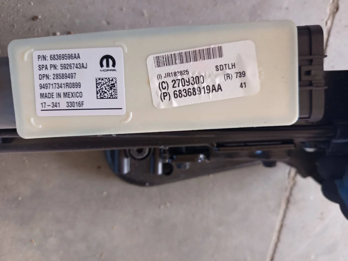 Mecanismo Porta Corrediça Chrysler Pacifica Esq. image 4