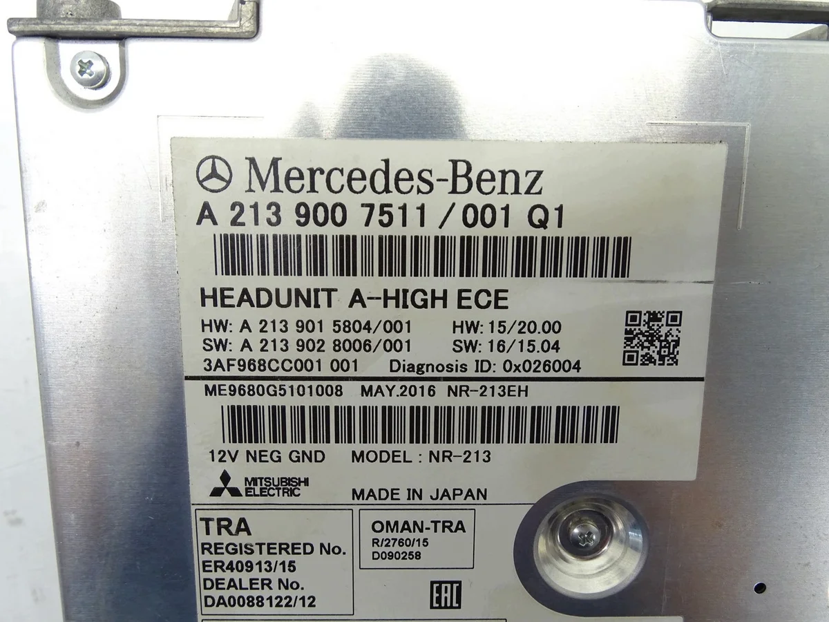 Module Radio Navigation Mercedes E W213 CARSTOM22 image 4