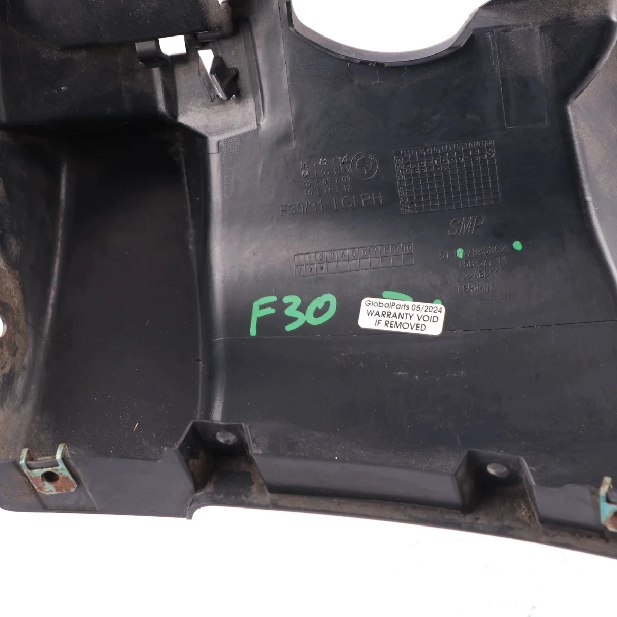 BMW F30 F31 LCI Halogenfäste Höger 7386362 image 10
