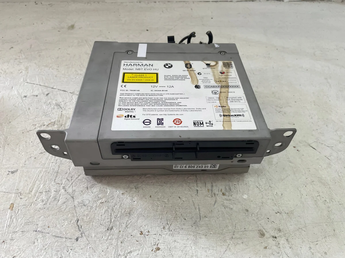 Radio BMW F34 6809243 Multimedia