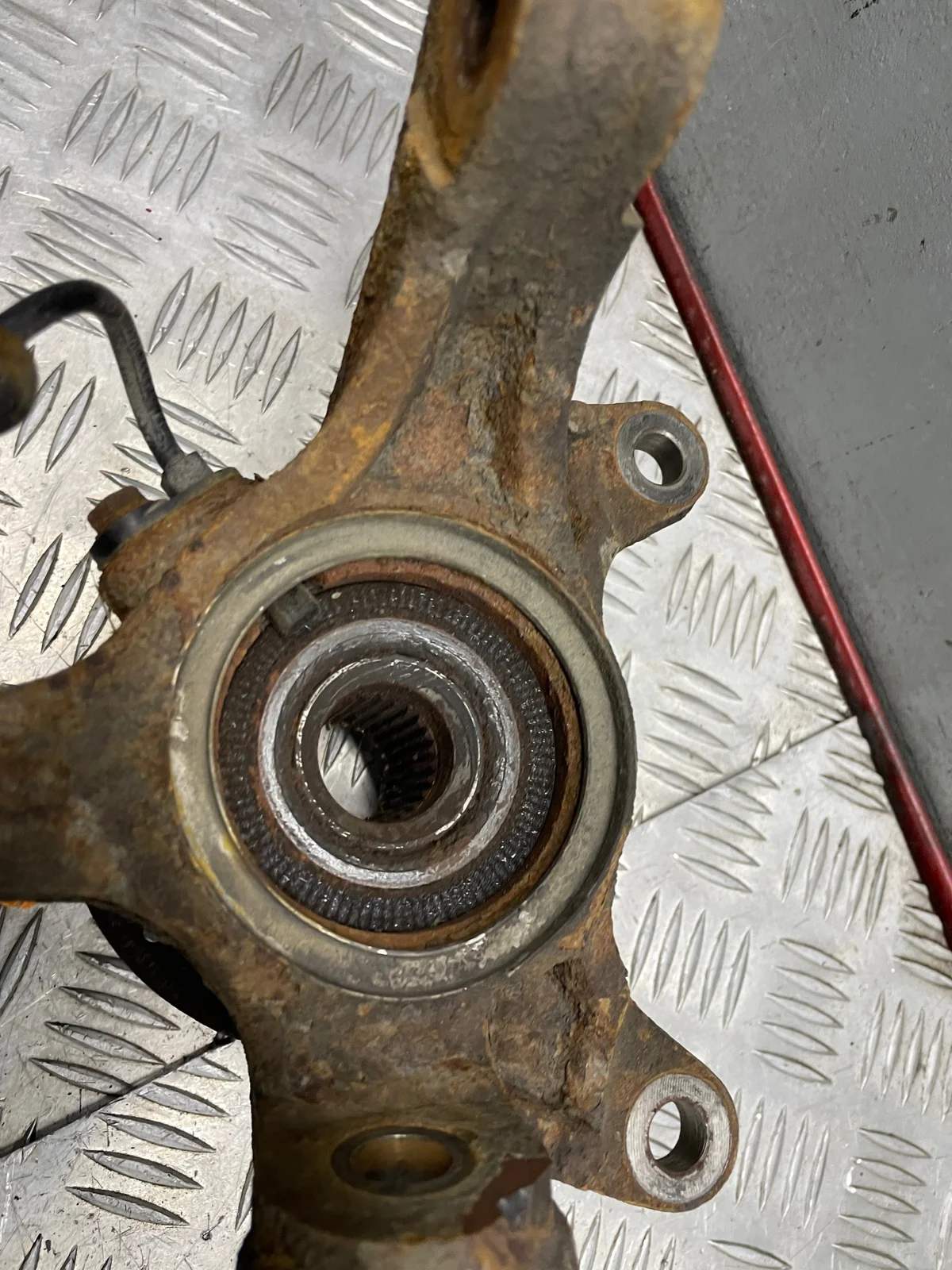 Achsschenkel Vorne Links ABS Honda Jazz II 1,3i 02-08 image 5