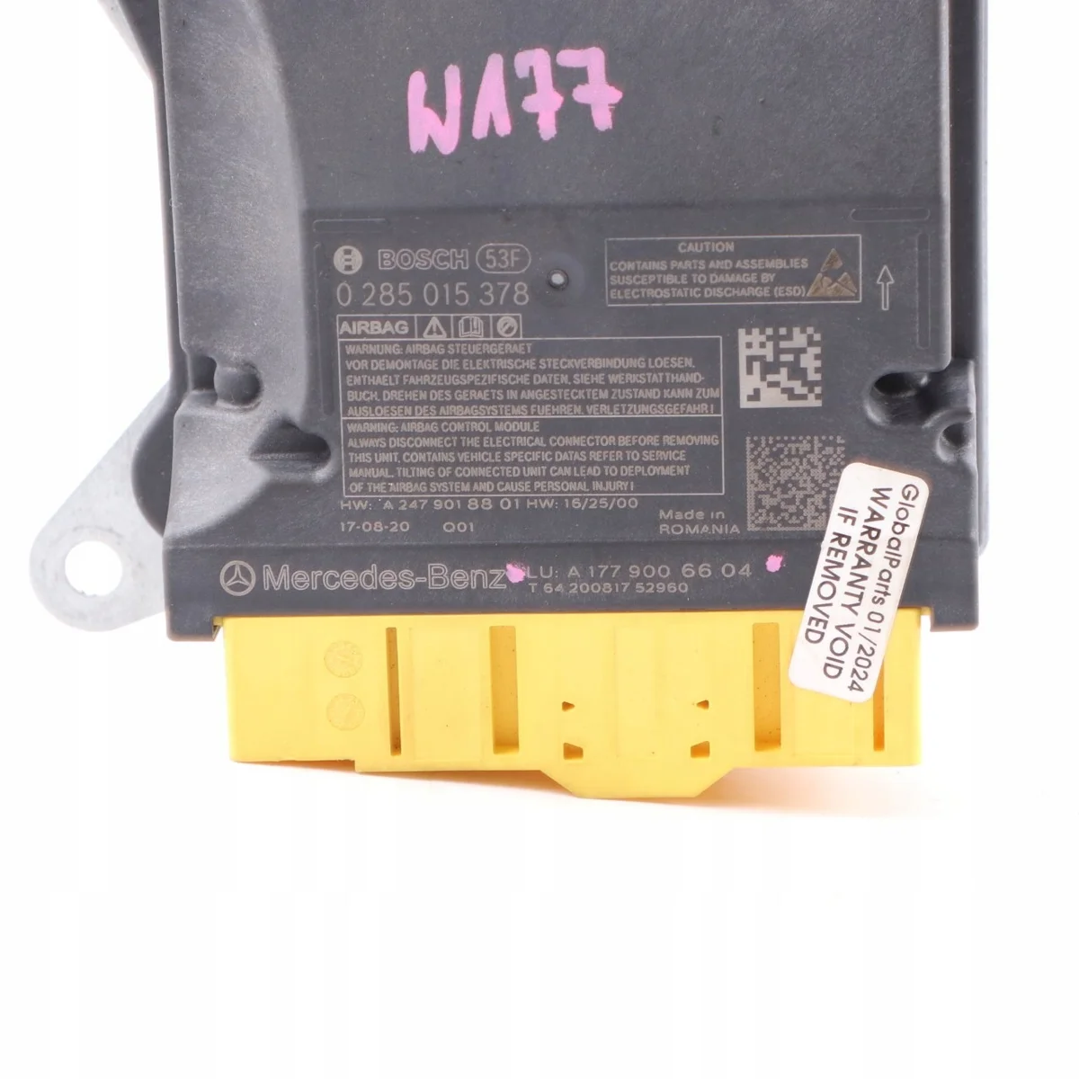 Module Airbag Mercedes Classe A A1779006604 image 3