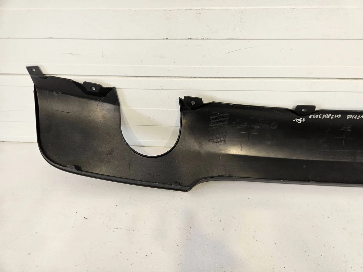 BMW E90 E91 Rear Bumper Diffuser Spoiler image 6