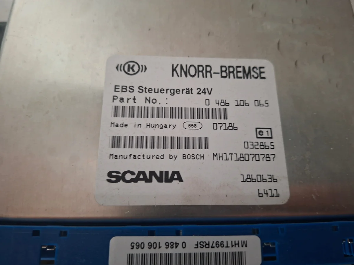 Steuergerät EBS Scania 1860636 gebraucht image 3