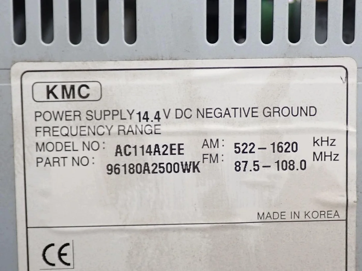 Radio CD Kia Ceed II 96180-A2500WK Usato image 6
