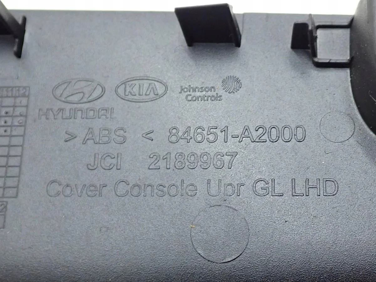 Panel Tunel Kia Ceed II 84651-A2000 Usado image 7