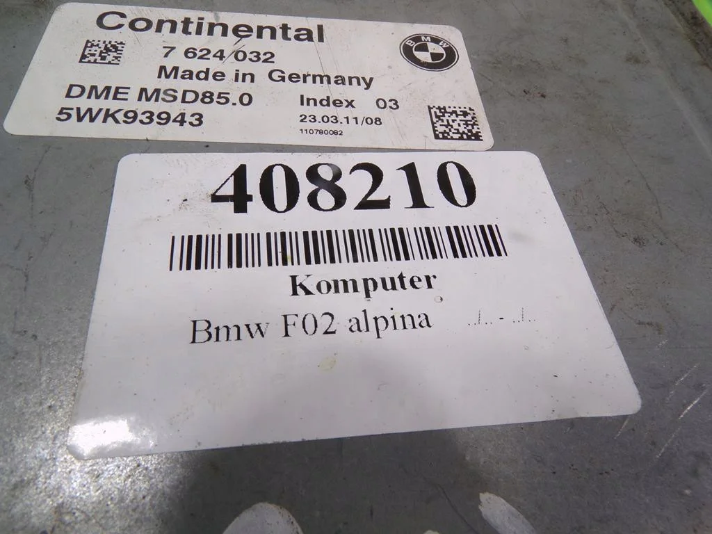 BMW F02 ALPINA 4.4 V8 N63B44 Steuergerät image 6
