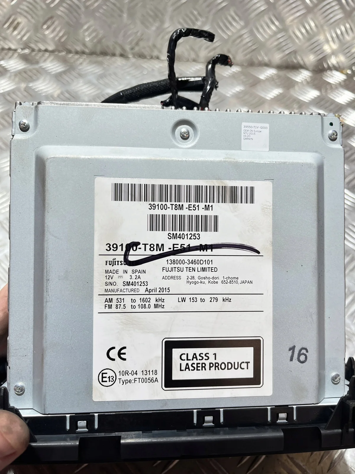 Radio Navigation Honda HR-V II 39100-T8M-E51-M1 image 3