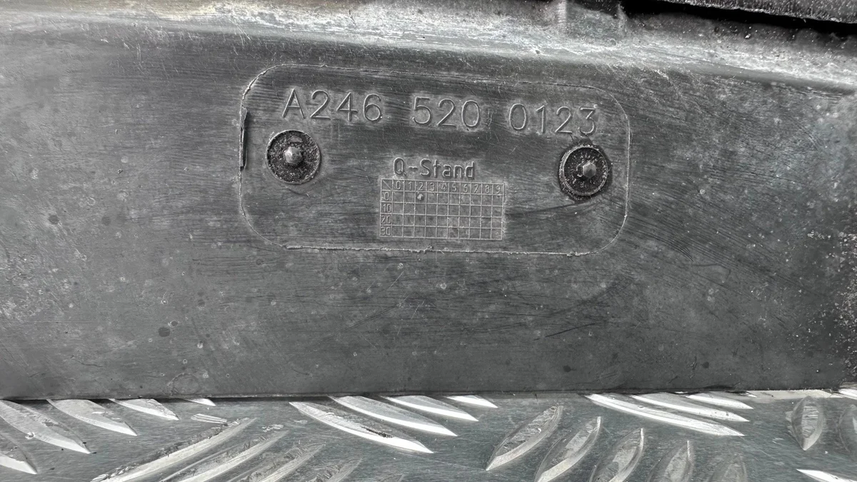 Unterfahrschutz für Mercedes A-Klasse W176 image 4