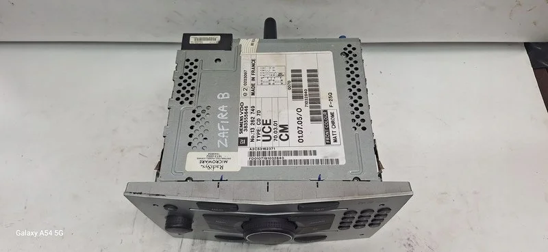 Radio Opel Zafira B 13262749 image 9