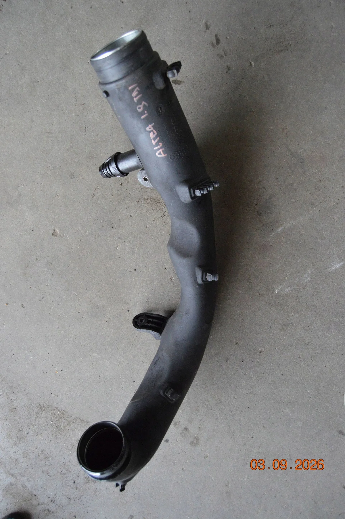 Seat Altea 2006 Durite Intercooler 1K0129654S