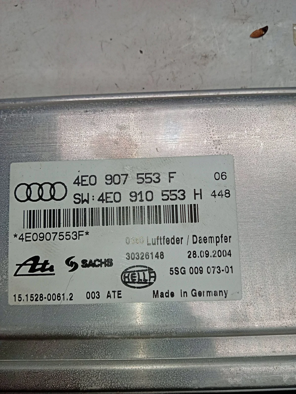 Audi 4E0907553F Stuurschakelaar Gebruikt image 3