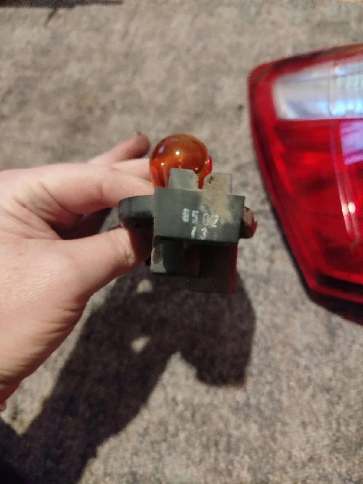 Achterlicht Lamp Fitting Nissan Qashqai 2012 image 8