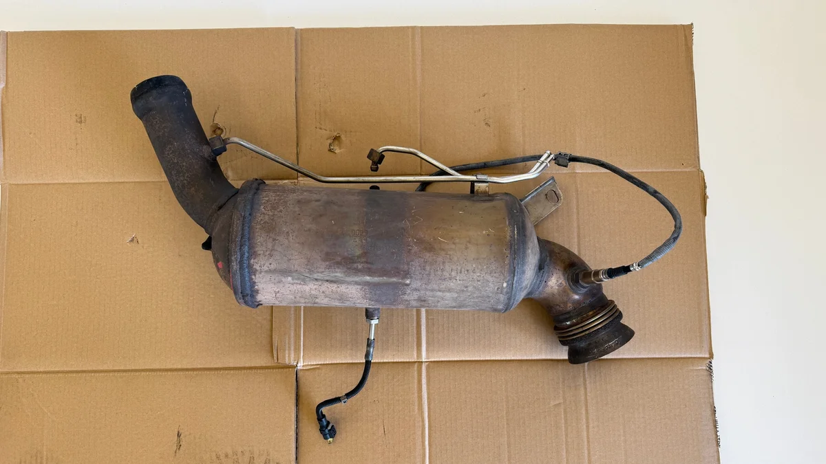 Avgassystem Katalysator DPF Tom Mercedes C W204