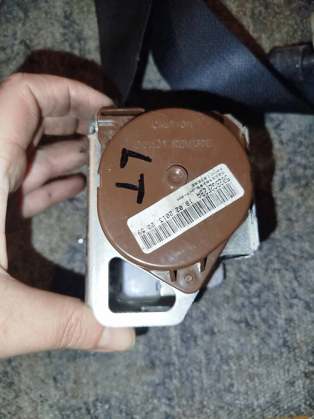 Bakre säkerhetsbälte Nissan Qashqai+2 image 5