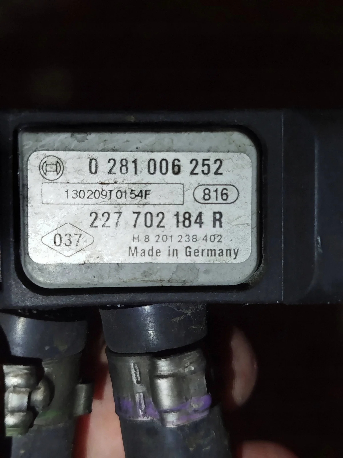 Sensor de Pressão de Gases de Escape Renault image 7