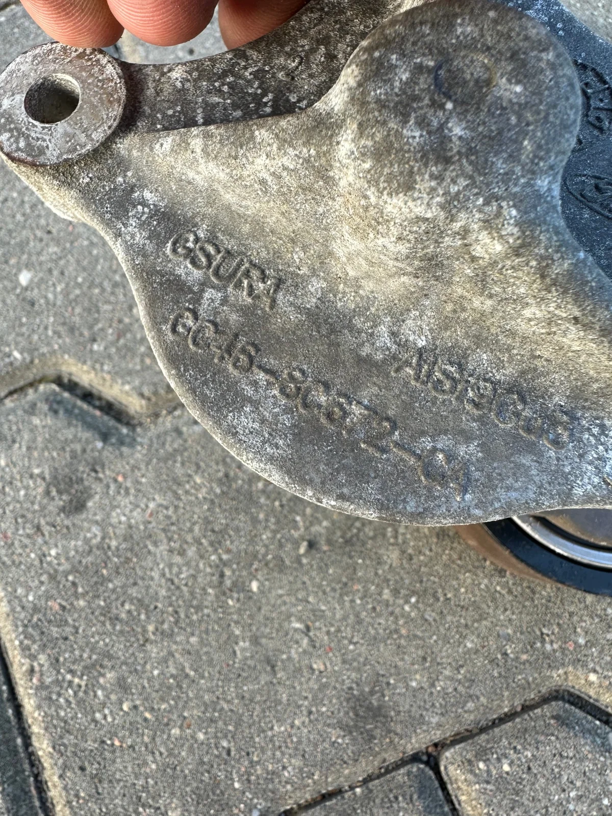 Halterung Spanner Rolle Ford F-Max 500 LKW GC468C672CA1 image 3