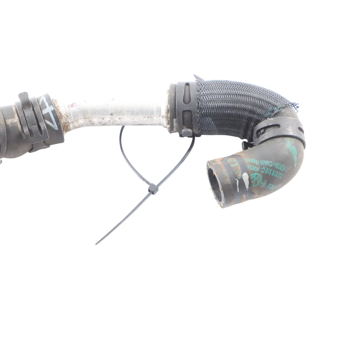 Audi Q7 4L Webasto Verwarmer Pijp 7L0819318C image 3
