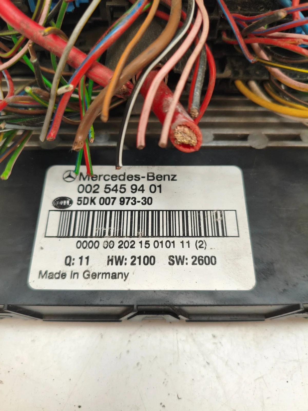Sicherungskasten Mercedes C-Klasse W203 0025459401 image 4